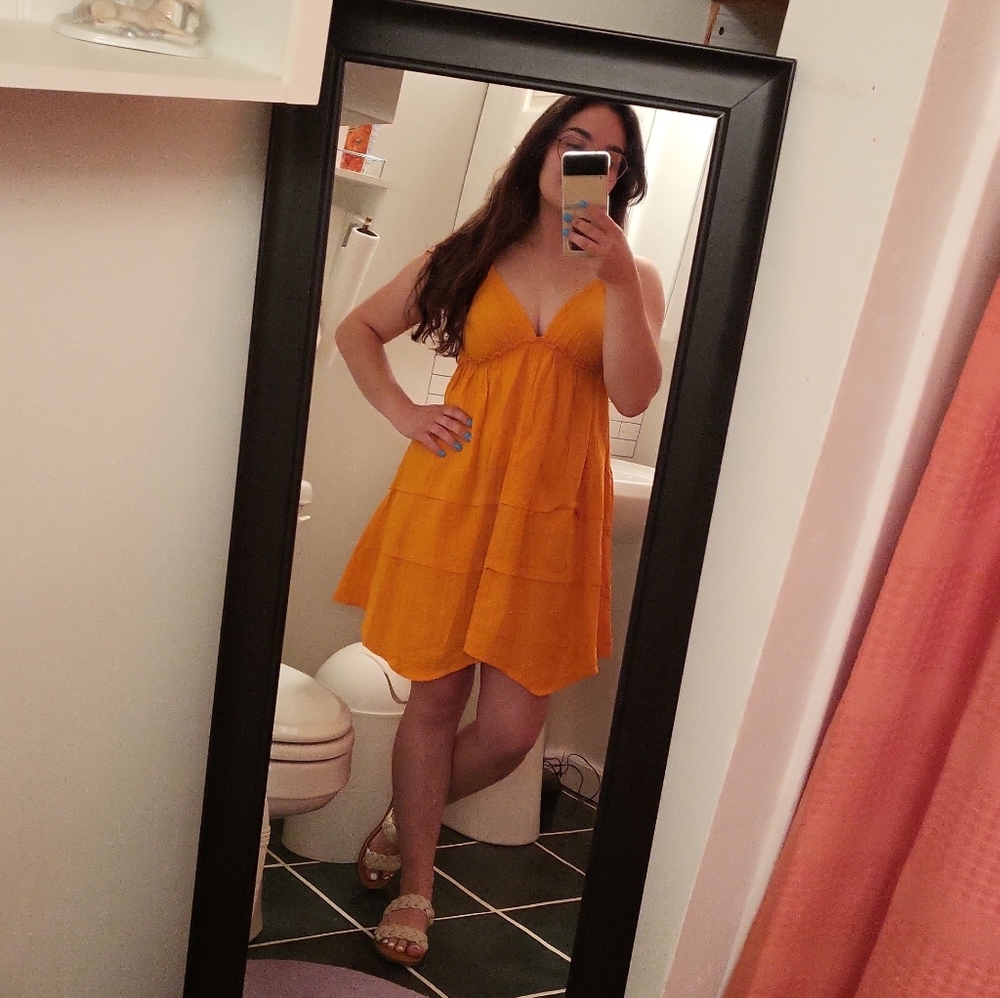 Gold Sun Dress